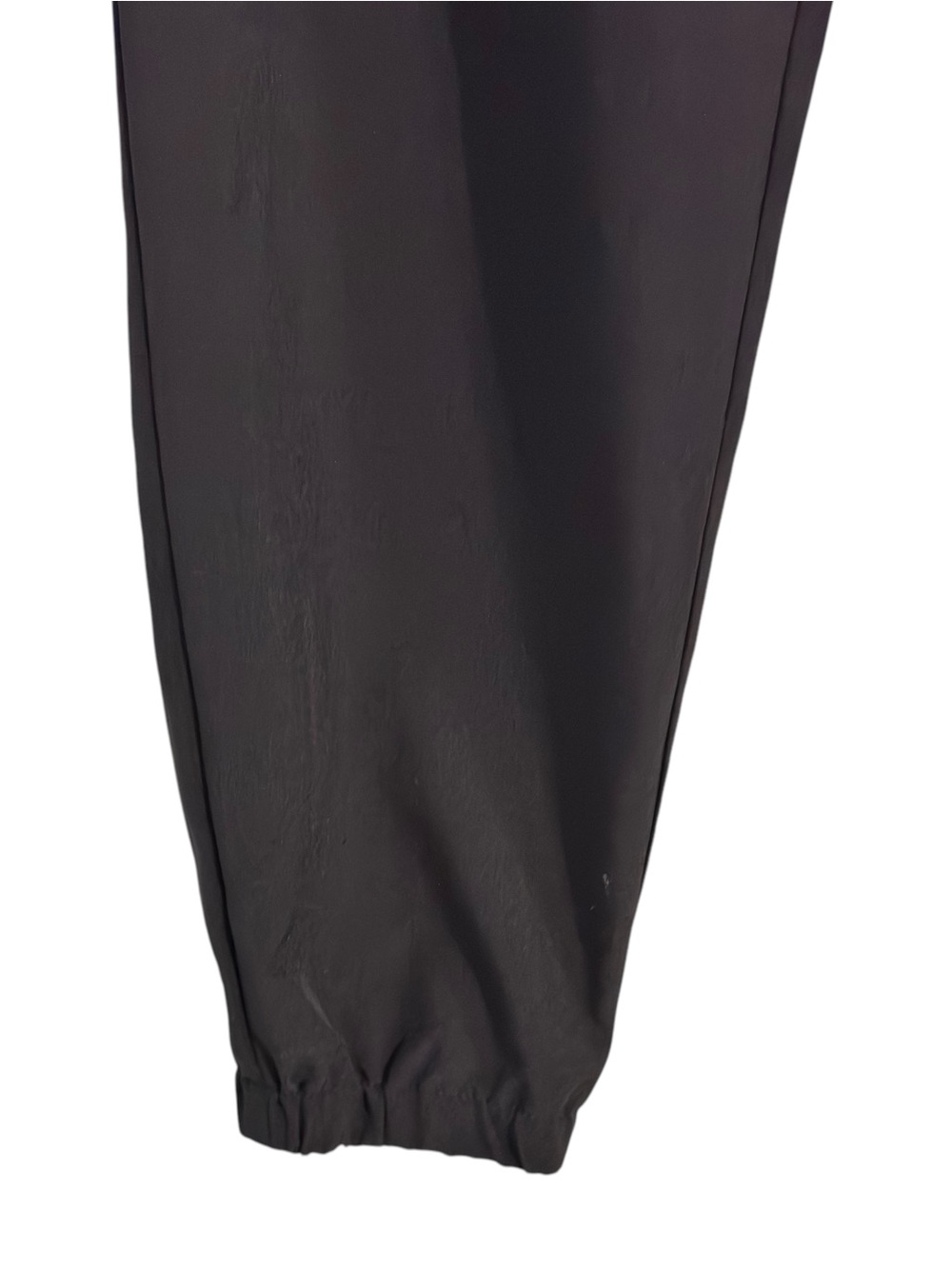 Sierra Sky Black Jogger Pants Size Large Elastic Waist Zip Pocket Tapered Ankle - Picture 5 of 11
